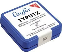 Typutz Läufer Stempelreiniger in Green und Blue aus Rubber - Bild 1