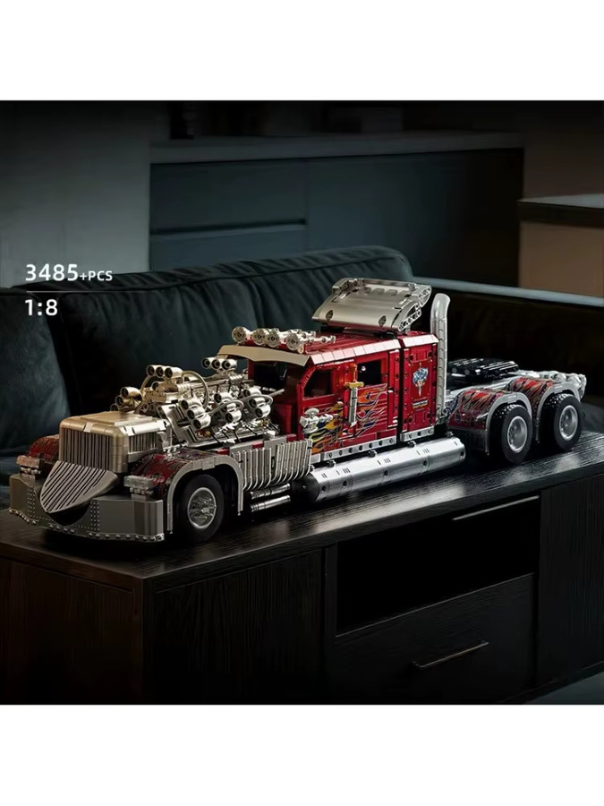 XMWL LKW-Modellbausteine, Zusammenbauspielzeug, 3485 Teile, ab 14 Jahren - Bild 5