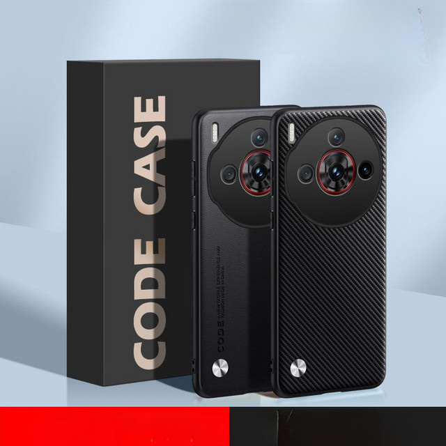 Schutzhülle für ZTE Nubia Z60s Pro aus PU-Leder und Silikon-TPU, stoßfest - Bild 1