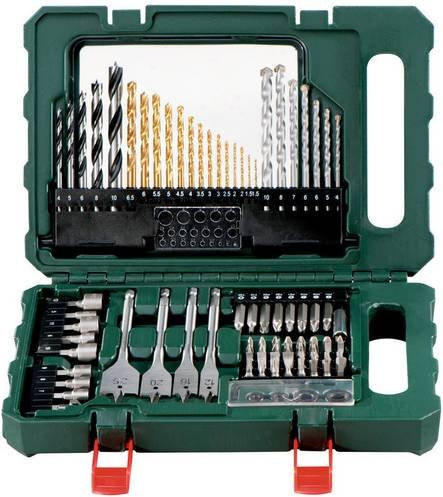 Metabo Zubehör-Set Bitbox 86-teilig mit HSS-Metallbohrern und Steinbohrern in Multicolor - Bild 1