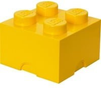 LEGO Storage Brick 4 Aufbewahrungsbox gelb stapelbar - Bild 1