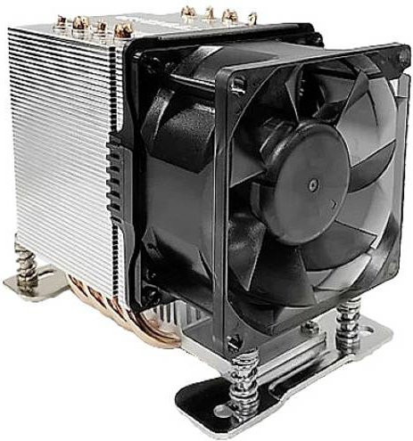 Dynatron A35 CPU-Luftkühler mit Lüfter für AMD TR4 und AMD SP3 in Silber - Bild 1