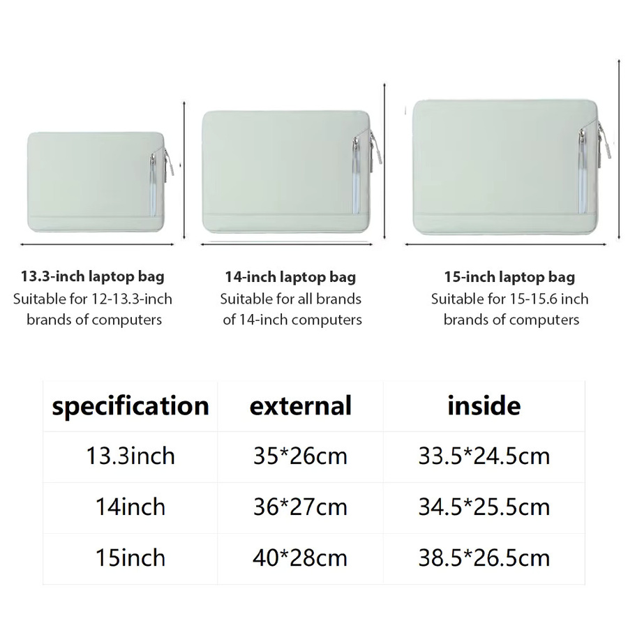 Wasserdichte Notebook-Tasche und Tablet-Hülle von READYYEAH in Blau für iPad, MacBook, Xiaomi, Samsung und Lenovo - Bild 2