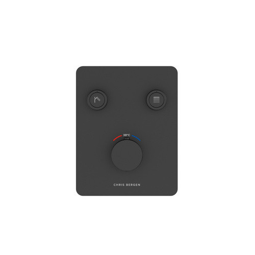 Chris Bergen Unterputz Duschthermostat Aquatronic in Schwarz Matt - Bild 3