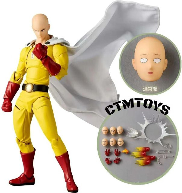 KAIYODO One Punch Man Amazing Yamaguchi Saitama und Genos Actionfiguren Anime PVC-Modellstatue - Bild 1