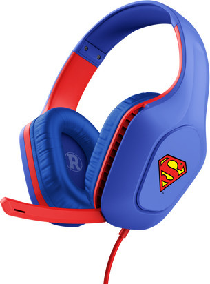 Trust GXT 415SM Zirox Gaming-Headset in Rot und Blau mit 3,5 mm Klinkenanschluss - Bild 1