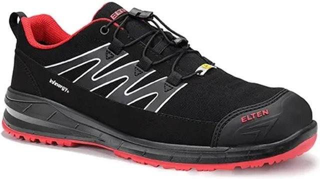 Elten Sicherheitshalbschuh Marten Xxsports Pro Black Low ESD S3 in Schwarz Größe 36 - Bild 1