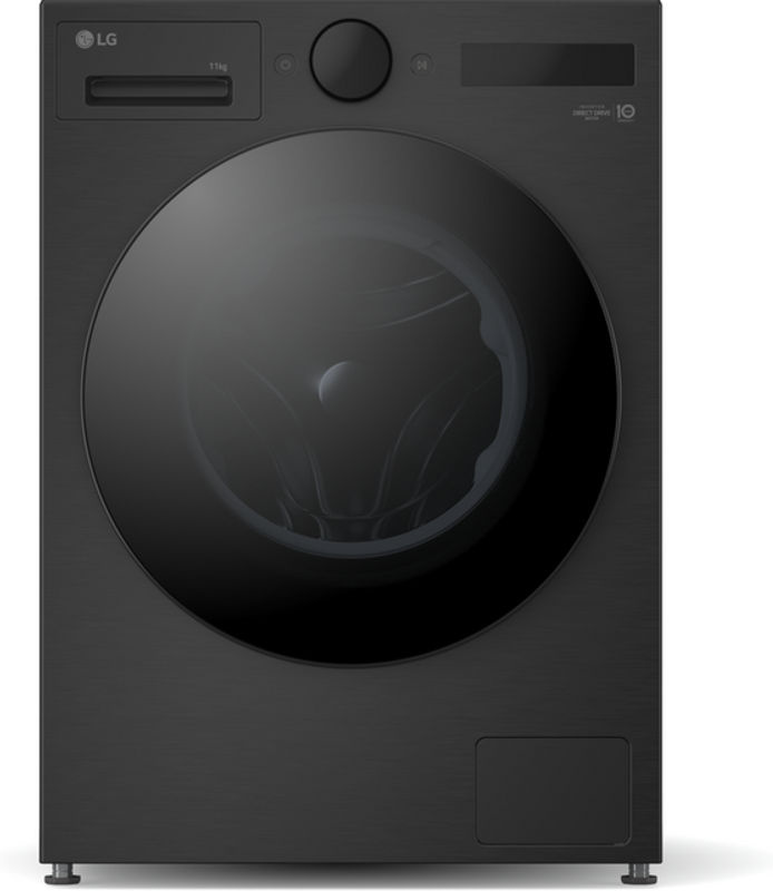 LG Waschmaschine F4WX801YB Frontlader in Schwarz mit Aquastop, Quick Wash und Dampfprogrammen - Bild 2