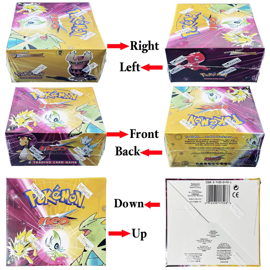 PKM Neo Destiny Booster Box, Pokémon, 36 Packungen - Bild 2