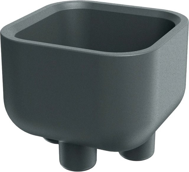 Prosperplast Blumentopf Molta Square Foot in Graphit, B/T/H: 48 x 48 x 39 cm - Bild 1