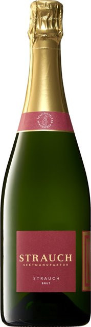 Strauch Sektmanufaktur Sekt, Bio, Brut, Rheinhessen, 0,75 l - Bild 1
