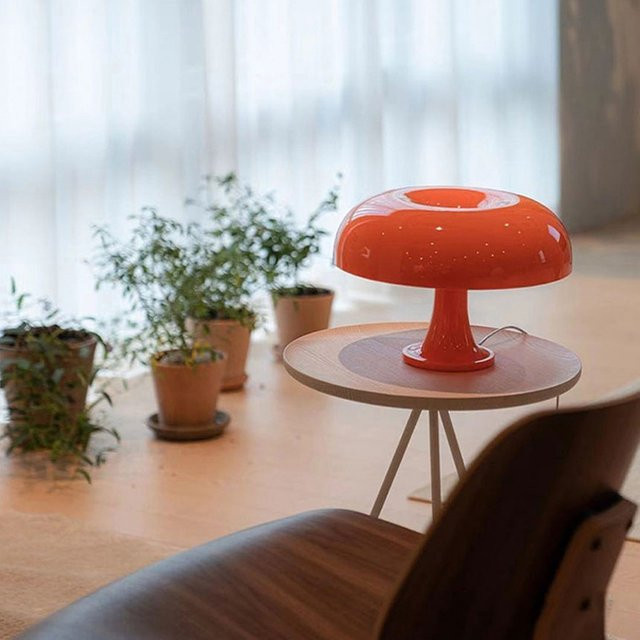 JYLIGHTING Moderne Mushroom LED Tischlampe mit USB-Ladefunktion für Kinderzimmer und Wohnräume - Bild 1