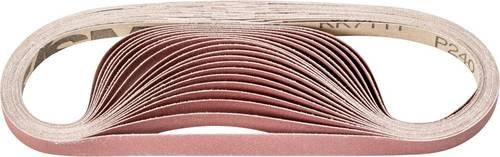 PFERD Korund Schleifband für Bandschleifer, Körnung 240, braun, L x B: 520 x 12 mm, 100 Stück - Bild 1