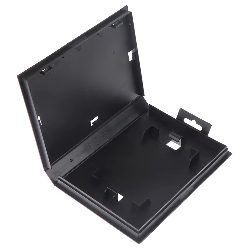 KOQZM Game Shell Case für Sega Genesis Spielkassetten, leeres Ersatzgehäuse in Schwarz, Retro Spielzubehör - Bild 2