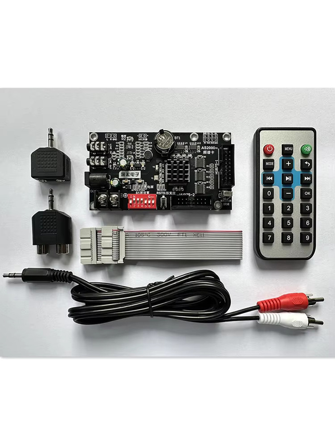ERISU AUDIO RGB Vollfarbe Punktmatrix LED Musik Spektrum Audio Rhythmus Licht Steuerkarte in Multicolour und Schwarz - Bild 2