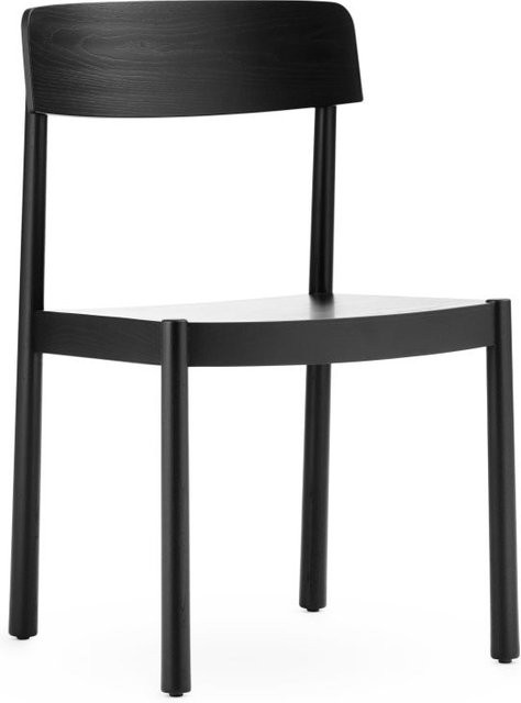 Normann Copenhagen Timb Stuhl aus Holz in Schwarz matt - Bild 1