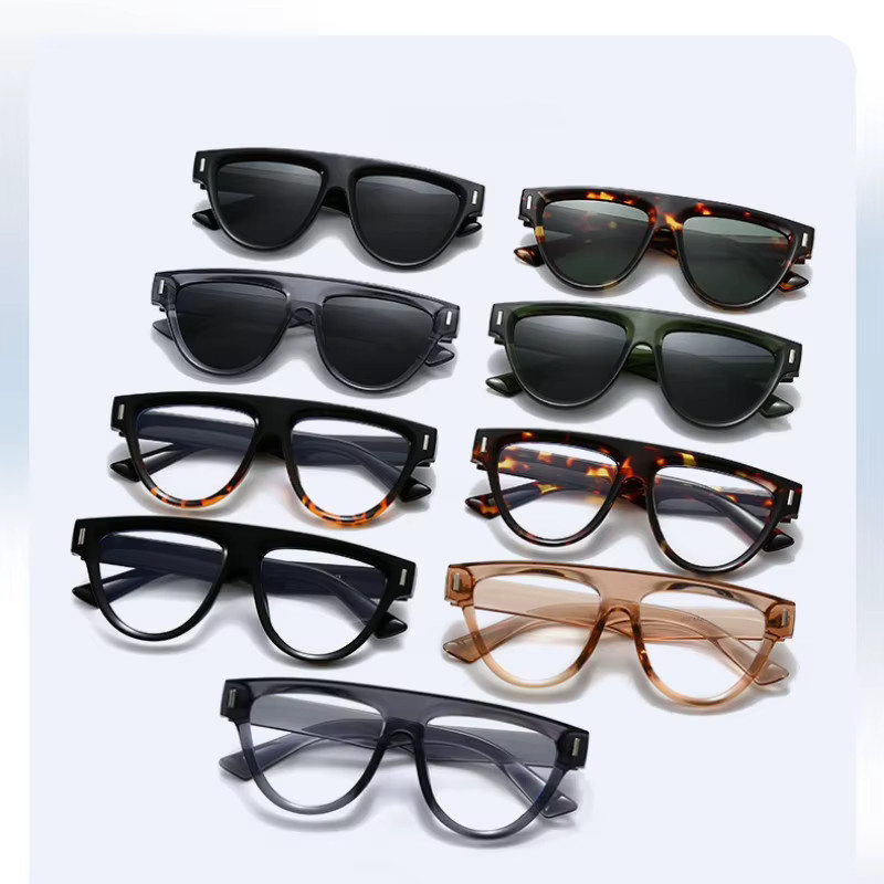Samjune Korrektionsbrille, Vollrand, Square, Kunststoff, Schwarz, Unisex - Bild 1