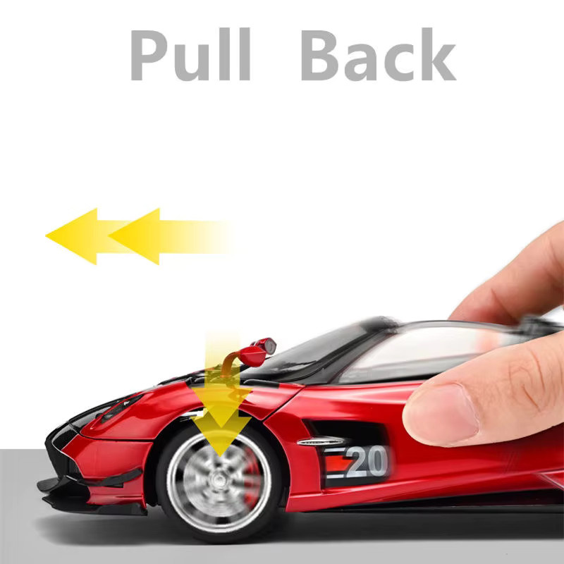 Pagani Huayra BC Roadster, Sportwagen-Modell, 1:18, Metall - Bild 4
