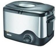 Unold Kompakt-Fritteuse 1200 W in Edelstahl und Schwarz - Bild 1