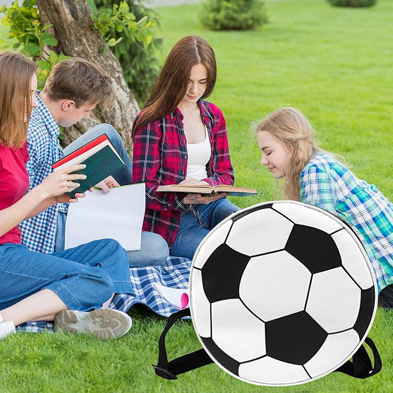 Super Six Multifunktionale Fußball-Isoliertasche als Kühltasche und Lunchtasche aus wasserabweisendem Oxford-Stoff - Bild 6
