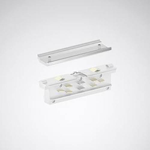 Trilux Rail Längs Strip Connector Hochvolt-Schienensystem-Komponente in Weiß - Bild 1