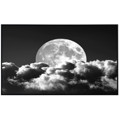 papermoon EcoHeat Infrarotheizung Mond Schwarz Weiss mit Matt-Effekt und App-Steuerung - Bild 2