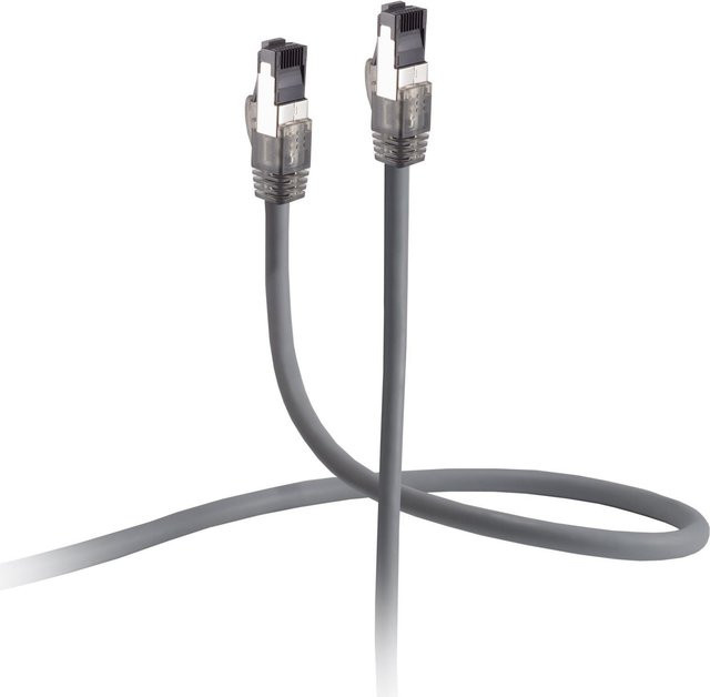 shiverpeaks Flexline® Patchkabel Cat. 6A Armored, U/FTP, hochflexibel, grau, 7 m - Bild 1