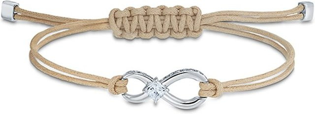 Swarovski Armband, Kristall, Beige, Unisex - Bild 1