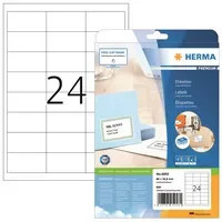 HERMA Universaletikett PREMIUM weiß aus Papier, Breite: 66 mm, Höhe: 33,8 mm - Bild 1