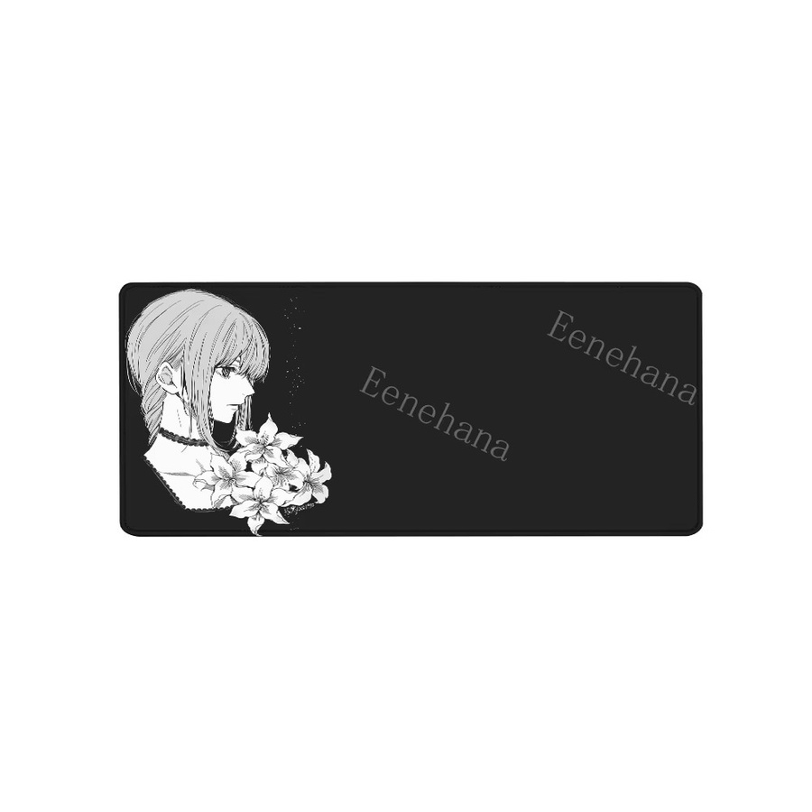 Riccu Mauspad Chainsaw Man Stil Anime Kawaii Girls Yoru Reze B/B/H: 90 x 40 cm - Bild 4