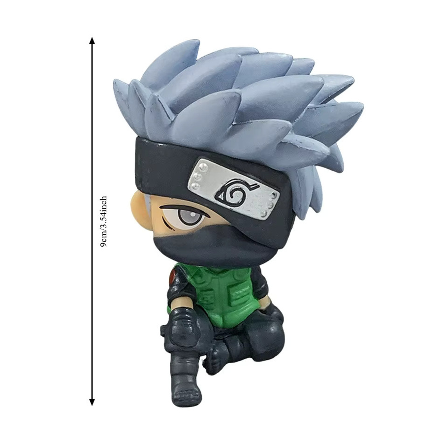 Bandai Naruto Kakashi Sasuke Actionfiguren, 6-teiliges Set - Bild 2