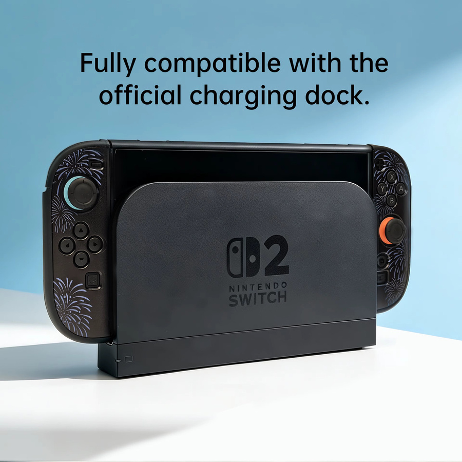 GSF Akaza Koyuki Love Schutzhülle für Nintendo Switch 2 und OLED, zweiteiliges Split-Shell-Design, Gaming-Cover in Multicolour - Bild 6