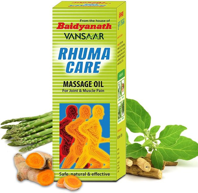 Vansaar Rhuma Care Massageöl, 100 ml, Ayurvedische Formel - Bild 1