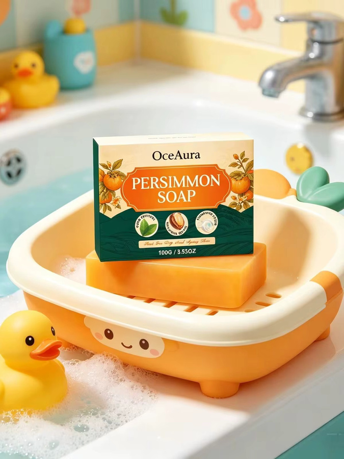 OceAura Persimmon-Seife mit Sheabutter, Körperpflege - Bild 7
