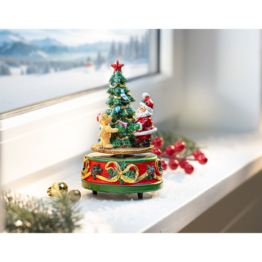Viva Domo Spieluhr Tanz um den Tannenbaum in Multicolour - Bild 2