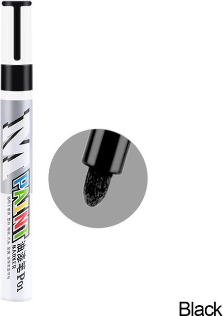 TianJinGeErLiShangMaoYouXianGongSi Lackmarker für Auto und Reifen in Schwarz - Bild 1