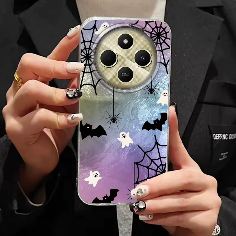 Xiaomi Handyhülle mit lustigem Halloween Geister Gesicht für Redmi Note 14 13 12 11 10 11S 10S 9 Pro 15 15C 14C 13C A3X A1 A2 A3 A4 9C 9A Abdeckung - Bild 2