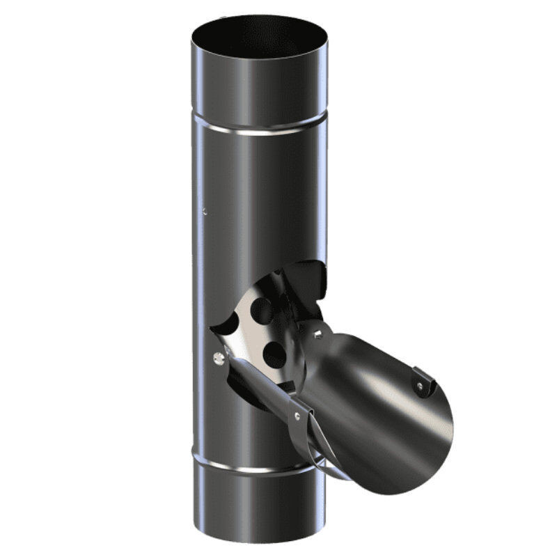 Blachotrapez GmbH Regenwasserfänger aus verzinktem Stahl für Dachrinnen Ø 100 mm - Bild 1