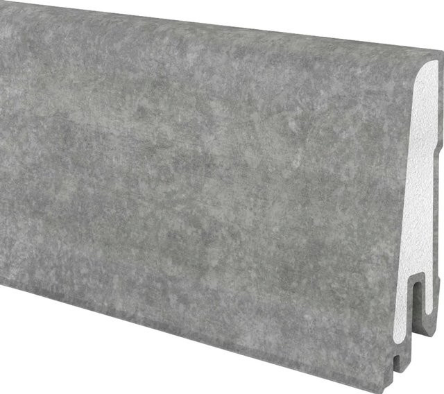 Döllken Profiles Hartschaumleiste Modern 60 sk in Schiefer Hell Grau, Breite: 60 mm, Höhe: 17 mm, Länge: 2500 mm - Bild 1