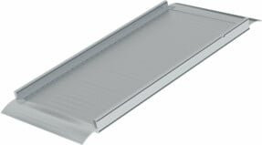 Günzburger Steigtechnik Mobile Arbeitsplatte aus Aluminium in Silber, L x B: 192 x 80 cm - Bild 1