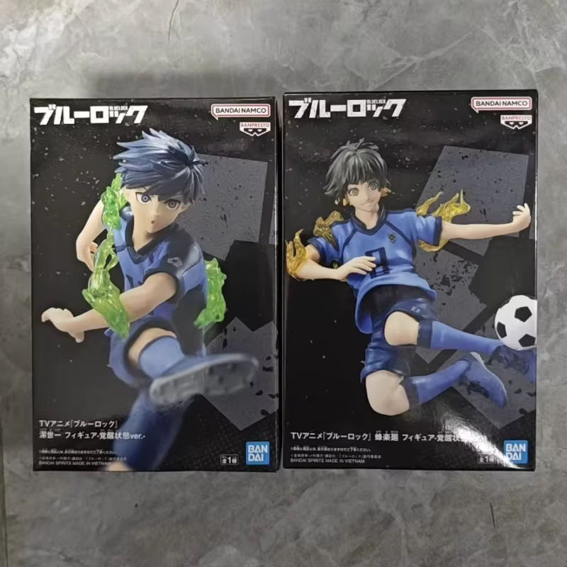 Bandai Banpresto Anime Blue Lock Actionfiguren Yoichi Isagi und Meguru Bachira Awakening Version aus Kunststoff, mehrfarbig - Bild 6