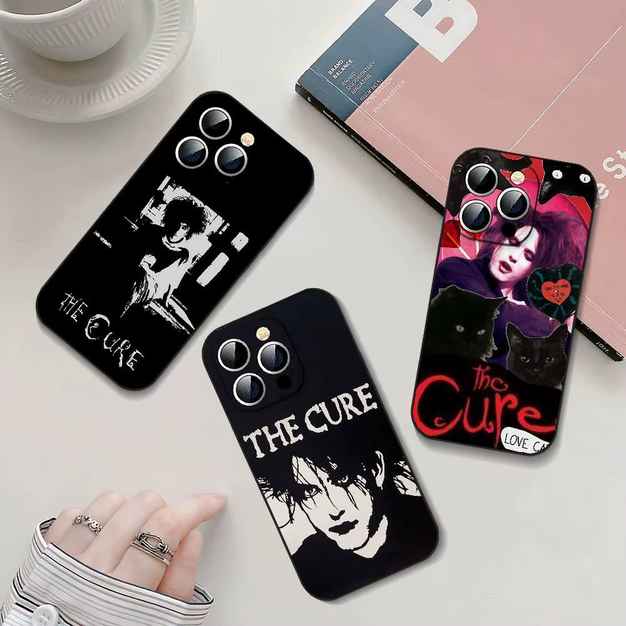 Band THE C-CURE Handyhülle Schwarz für iPhone 17, 16, 15, 14, 13, 11 Pro Max, Plus, X, Xr, Xs Max und 13 Mini - Bild 2