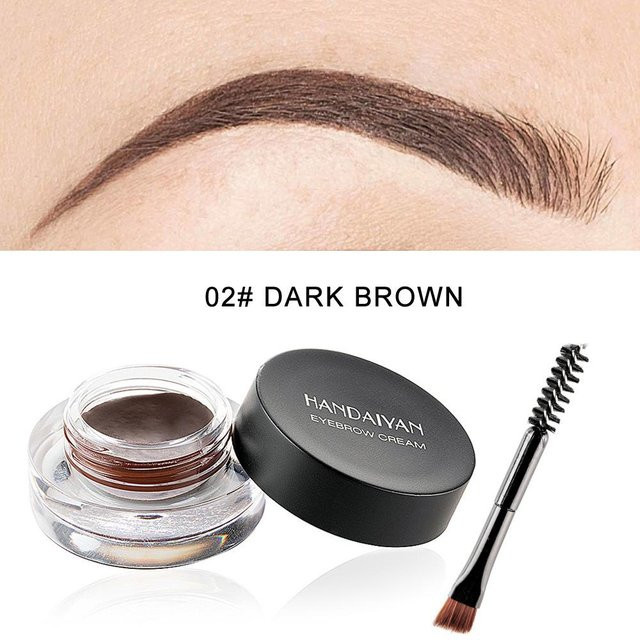 HANDAIYAN Augenbrauencreme, Schwarz, Matt, Unisex - Bild 1