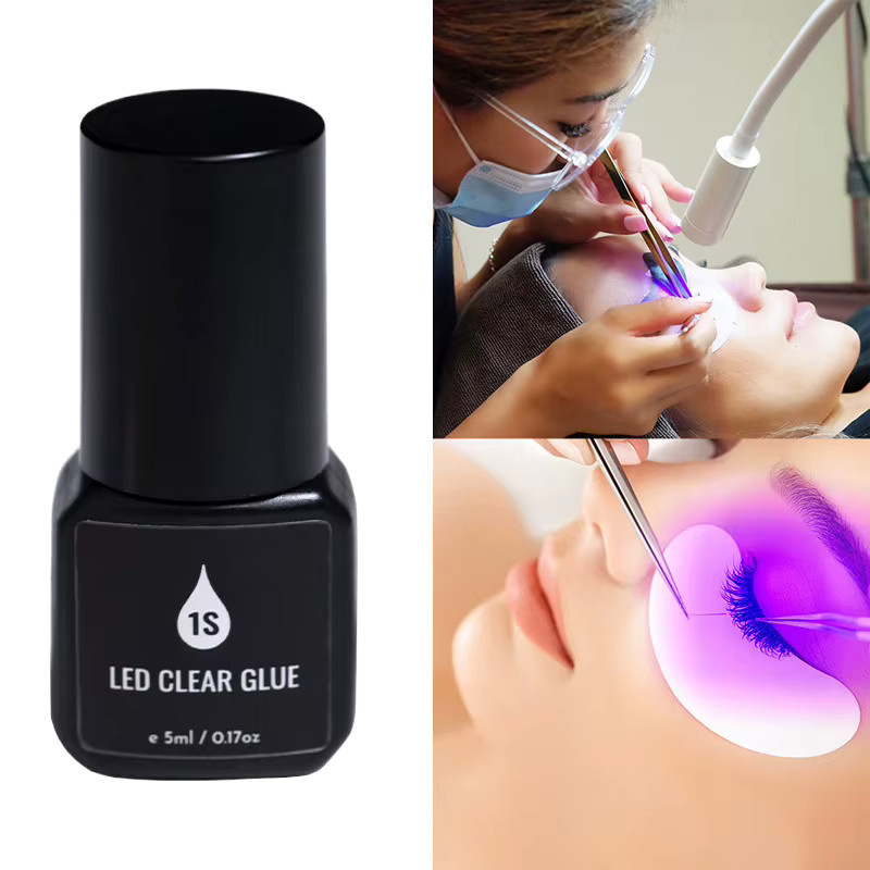 Cappuvini UV-Wimpernkleber, Clear, Unisex - Bild 4
