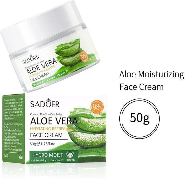 i-Beautiful Gesichtscreme mit Aloe Vera und Vitamin C, Normale Haut - Bild 1
