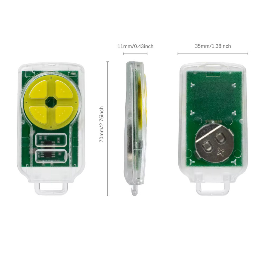 ATA Garagentor-Fernbedienung für PTX5 PTX-5 TrioCode GDO PTX-5v1 PTX-5v2 GDO 11v1 6v3 6v4 7v2 7v3 8v3 9v2 9v3 in Transparent - Bild 3