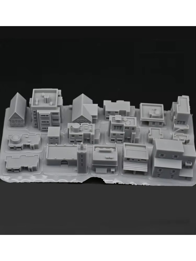 SHUAICHI Haus Gebäude Modell, Architektur Harz Diorama, Simulation - Bild 3