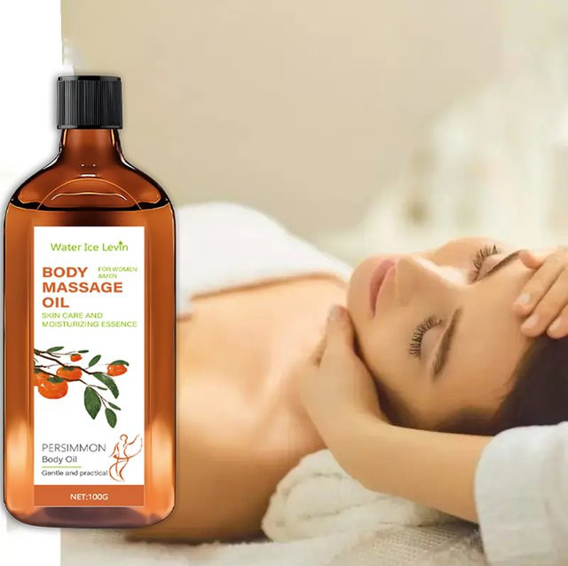 Water Ice Levin Körpermassageöl, 100 g, Kollagen, Hyaluronsäure, Vitamin C, Retinol - Bild 1