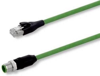 Di-soric Sensor-Aktor-Kabel Ethernet/LAN in Grün - Bild 1