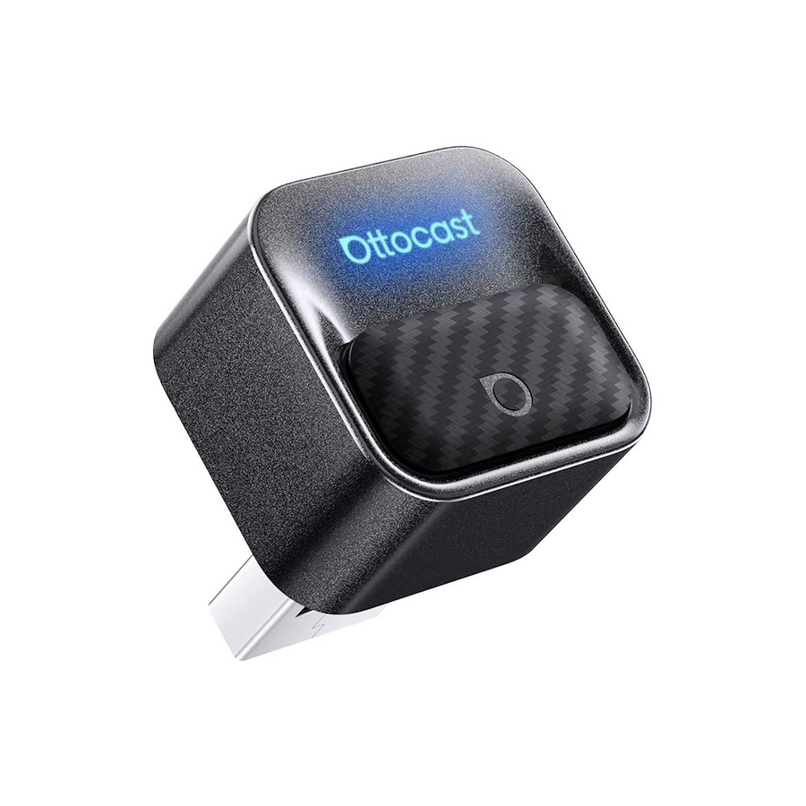 Ottocast 2026 Mini Core Kabelloser CarPlay und Android Auto Adapter 2-in-1 3.0 Cube Dongle in Schwarz für Kia Benz VW Toyota MG - Bild 6